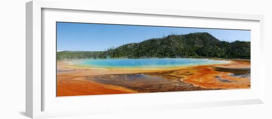 Hot Springs At Yellowstone National Park-Pekka Parviainen-Framed Photographic Print