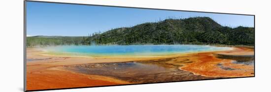 Hot Springs At Yellowstone National Park-Pekka Parviainen-Mounted Photographic Print