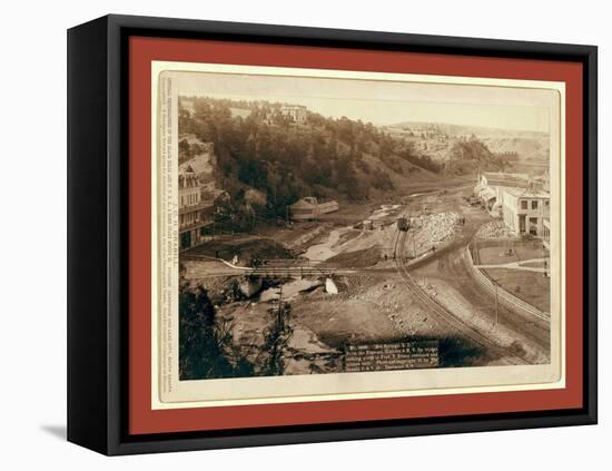 Hot Springs-John C. H. Grabill-Framed Premier Image Canvas