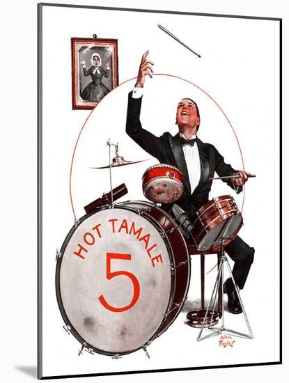 "Hot Tamale Five,"August 22, 1925-Alan Foster-Mounted Giclee Print