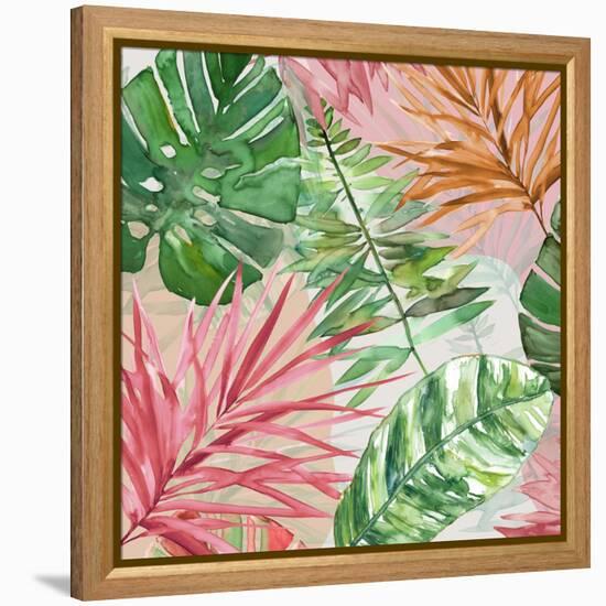 Hot Tropics I-Carol Robinson-Framed Stretched Canvas