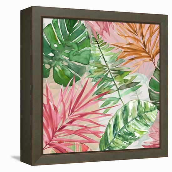 Hot Tropics I-Carol Robinson-Framed Stretched Canvas