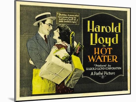 Hot Water [1924], Directed by Fred Newmeyer.-null-Mounted Giclee Print