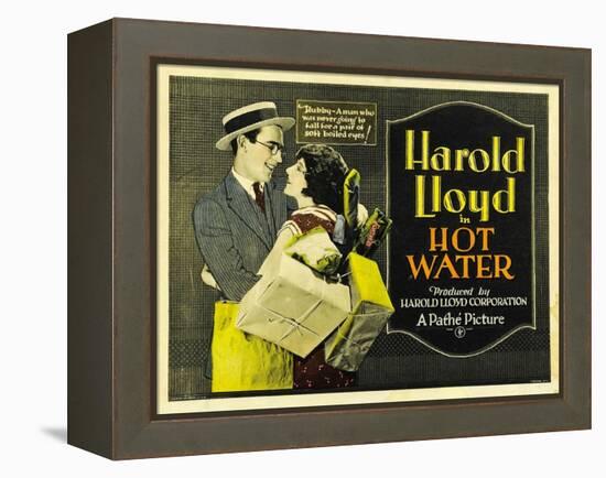 Hot Water [1924], Directed by Fred Newmeyer.-null-Framed Premier Image Canvas