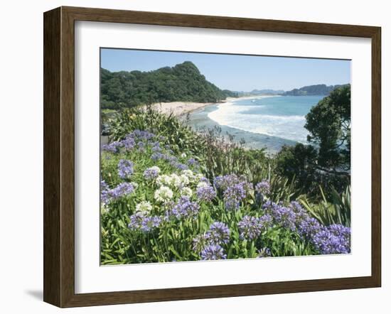 Hot Water Beach, Coromandel Peninsula, South Auckland, North Island, New Zealand-Ken Gillham-Framed Photographic Print