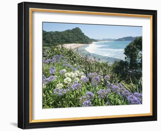 Hot Water Beach, Coromandel Peninsula, South Auckland, North Island, New Zealand-Ken Gillham-Framed Photographic Print