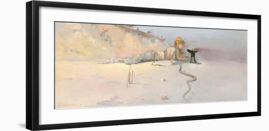 Hot Wind-Charles Conder-Framed Premium Giclee Print