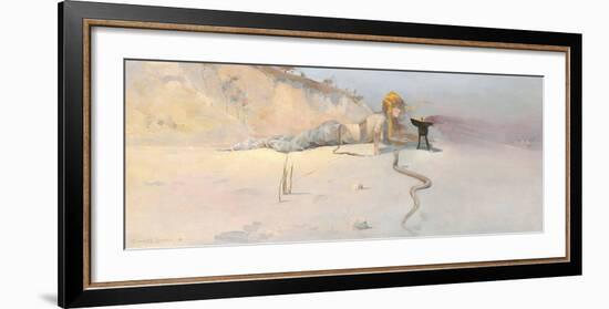 Hot Wind-Charles Conder-Framed Premium Giclee Print