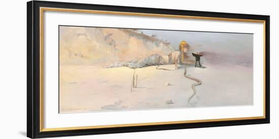 Hot Wind-Charles Conder-Framed Premium Giclee Print