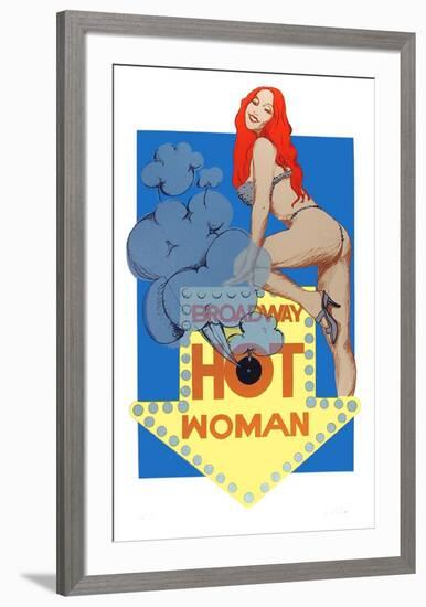 Hot Woman-Bob Pardo-Framed Limited Edition