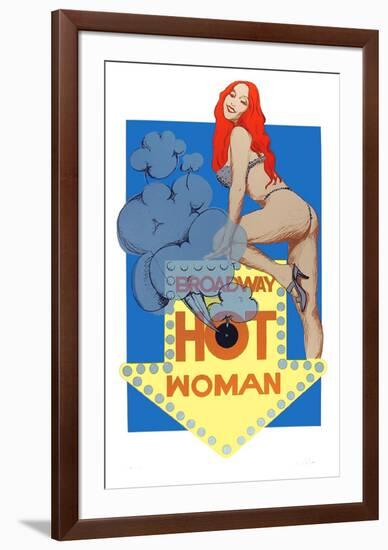 Hot Woman-Bob Pardo-Framed Limited Edition