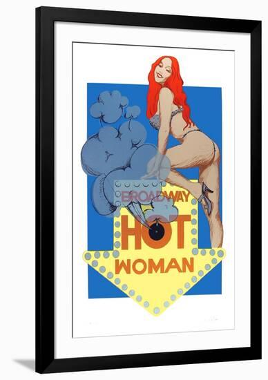 Hot Woman-Bob Pardo-Framed Limited Edition