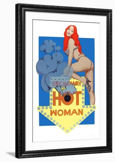 Hot Woman-Bob Pardo-Framed Limited Edition