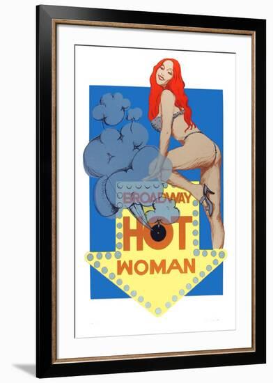 Hot Woman-Bob Pardo-Framed Limited Edition