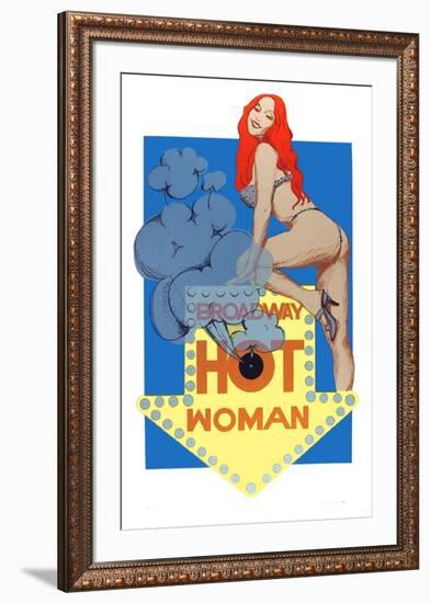 Hot Woman-Bob Pardo-Framed Limited Edition