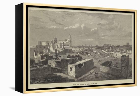 Hota, the Capital of Lahej, Near Aden-null-Framed Premier Image Canvas