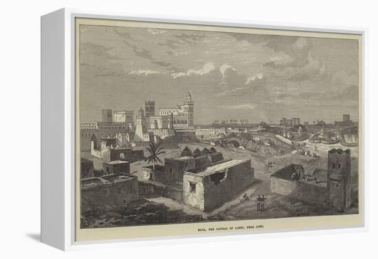 Hota, the Capital of Lahej, Near Aden-null-Framed Premier Image Canvas