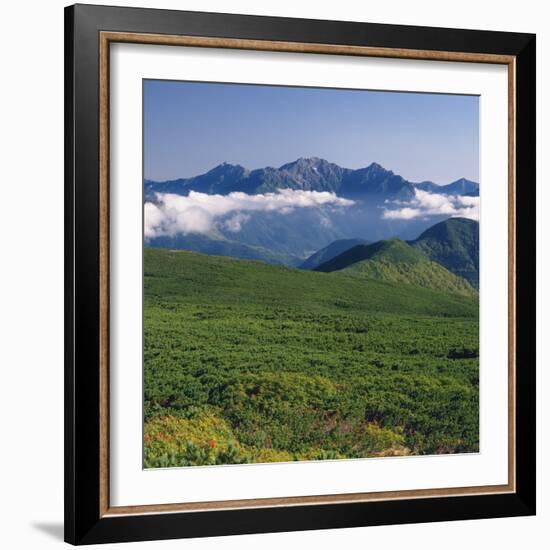 Hotaka mountain range, Nagano Prefecture, Japan-null-Framed Photographic Print