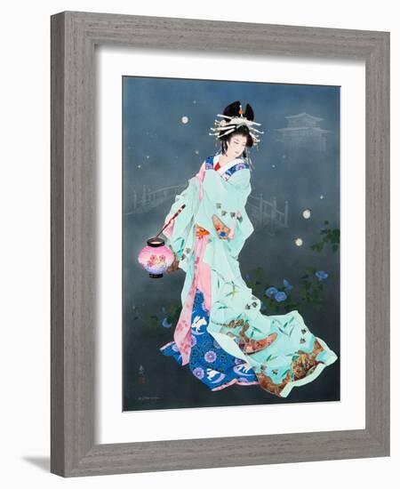 Hotarubi-Haruyo Morita-Framed Art Print