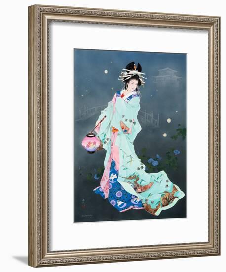 Hotarubi-Haruyo Morita-Framed Art Print