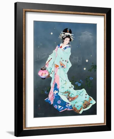 Hotarubi-Haruyo Morita-Framed Art Print