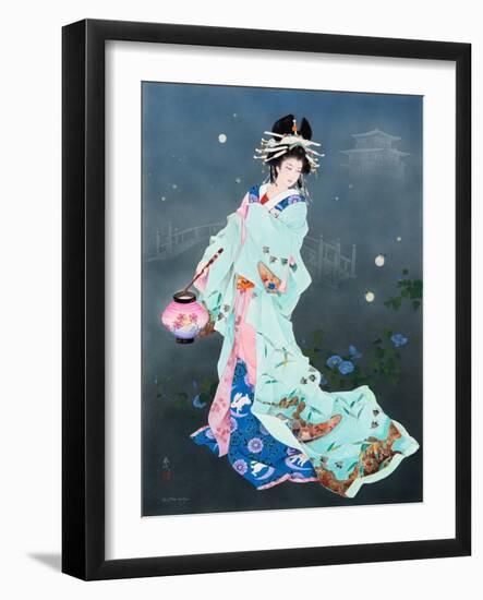 Hotarubi-Haruyo Morita-Framed Art Print