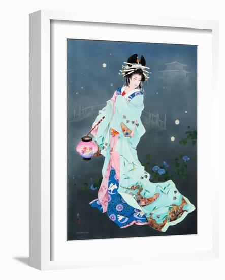 Hotarubi-Haruyo Morita-Framed Art Print