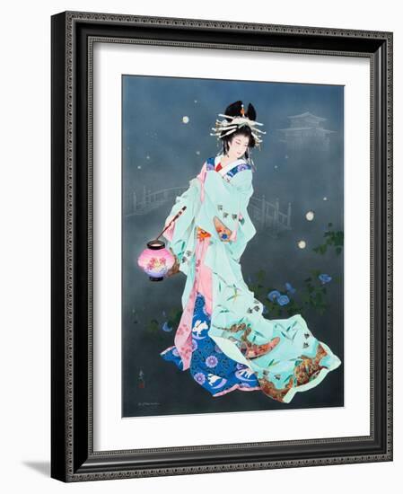 Hotarubi-Haruyo Morita-Framed Art Print