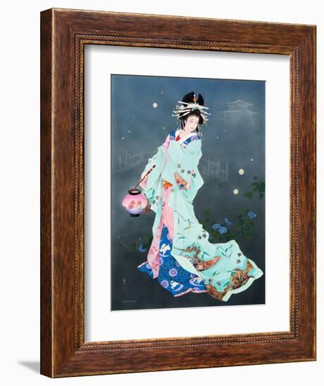 Hotarubi-Haruyo Morita-Framed Premium Giclee Print