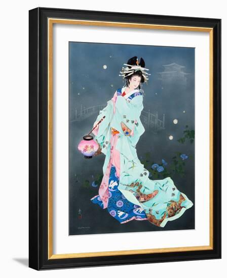 Hotarubi-Haruyo Morita-Framed Premium Giclee Print