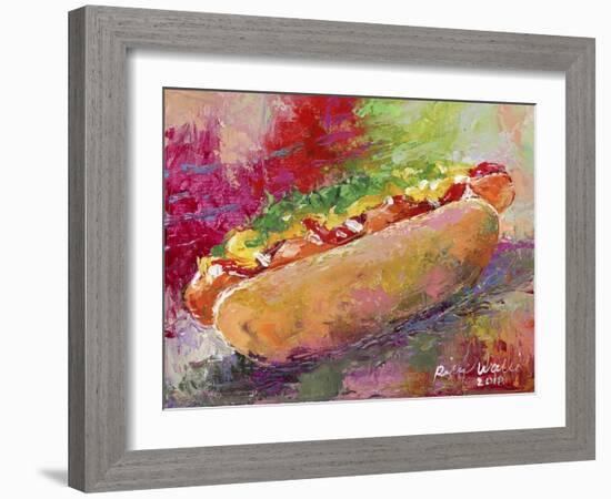 Hotdog-Richard Wallich-Framed Giclee Print