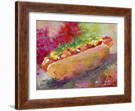 Hotdog-Richard Wallich-Framed Giclee Print