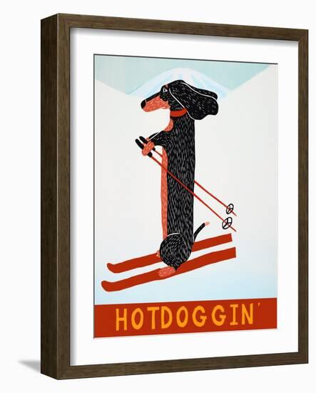 Hotdoggin-Stephen Huneck-Framed Giclee Print