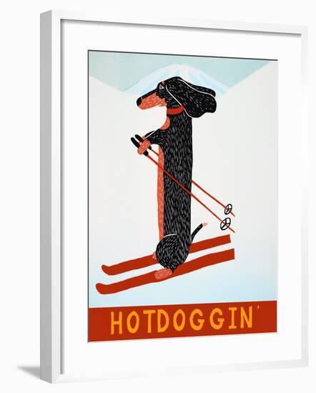 Hotdoggin-Stephen Huneck-Framed Giclee Print