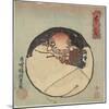 Hotei God, C. 1830-1844-Utagawa Kunisada-Mounted Giclee Print