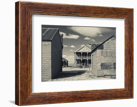 Hotel, 1880 Town, Pioneer Village, Stamford, South Dakota, USA-Walter Bibikow-Framed Photographic Print