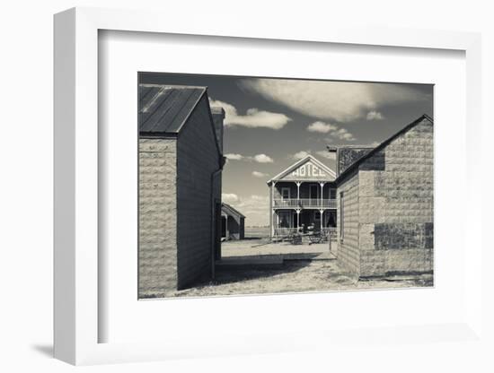 Hotel, 1880 Town, Pioneer Village, Stamford, South Dakota, USA-Walter Bibikow-Framed Photographic Print