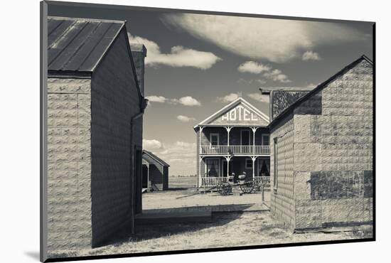 Hotel, 1880 Town, Pioneer Village, Stamford, South Dakota, USA-Walter Bibikow-Mounted Photographic Print