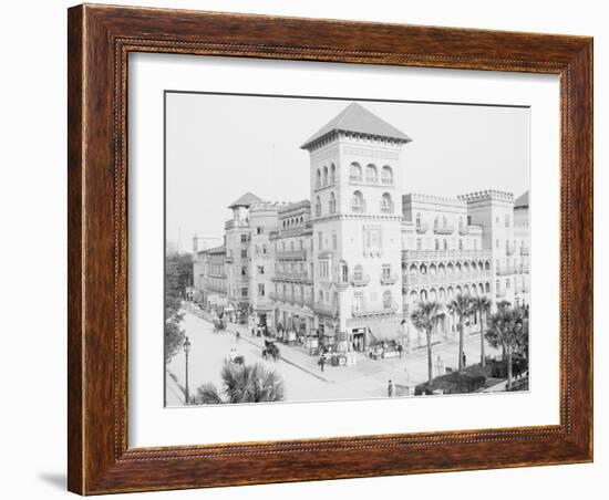 Hotel Alcazar and Annex, St. Augustine, Fla.-null-Framed Photo