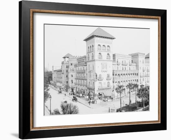 Hotel Alcazar and Annex, St. Augustine, Fla.-null-Framed Photo