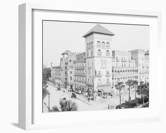 Hotel Alcazar and Annex, St. Augustine, Fla.-null-Framed Photo