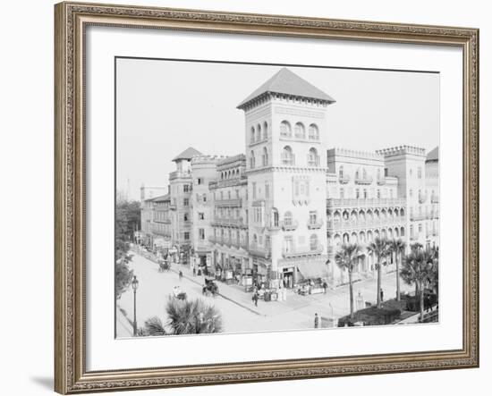 Hotel Alcazar and Annex, St. Augustine, Fla.-null-Framed Photo