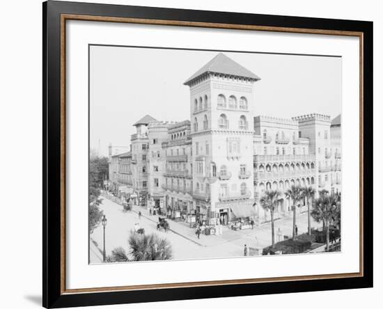 Hotel Alcazar and Annex, St. Augustine, Fla.--Framed Photo