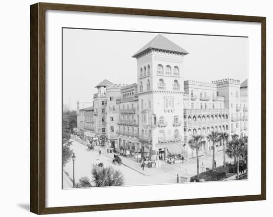 Hotel Alcazar and Annex, St. Augustine, Fla.-null-Framed Photo