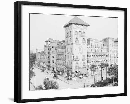 Hotel Alcazar and Annex, St. Augustine, Fla.-null-Framed Photo