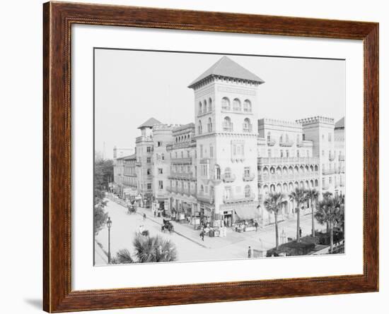 Hotel Alcazar and Annex, St. Augustine, Fla.-null-Framed Photo