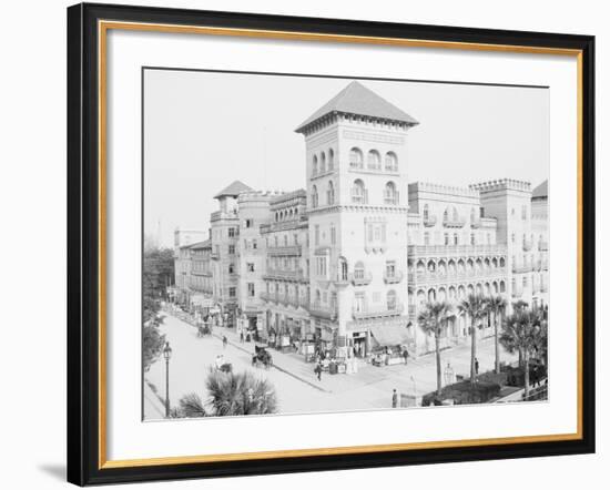 Hotel Alcazar and Annex, St. Augustine, Fla.--Framed Photo