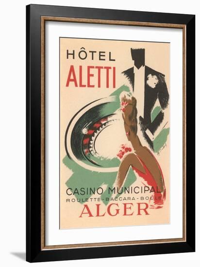 Hotel Aletti, Algerian Casino-null-Framed Premium Giclee Print