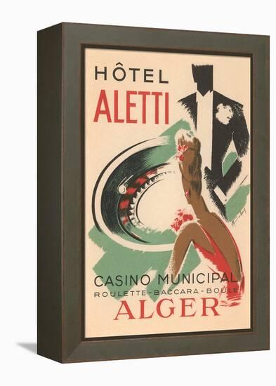 Hotel Aletti, Algerian Casino-null-Framed Stretched Canvas