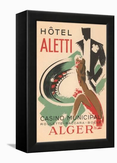 Hotel Aletti, Algerian Casino-null-Framed Stretched Canvas